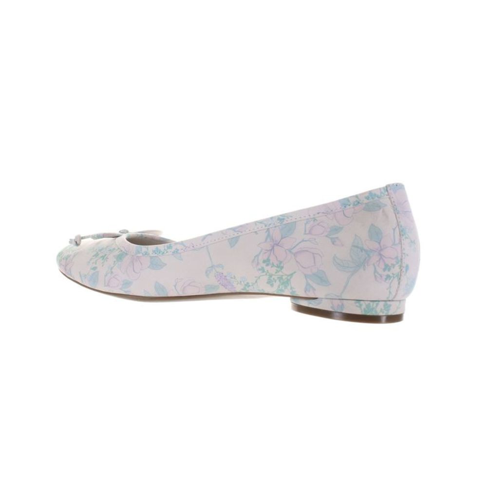 Vionic Floral Print Flats - Pastel Blue and Purple - Picture 4 of 4